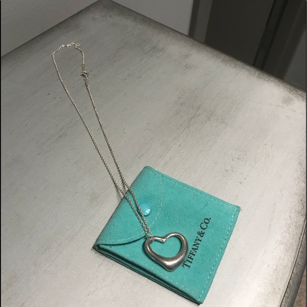 Tiffany’s Elsa Peretti Heart Necklace